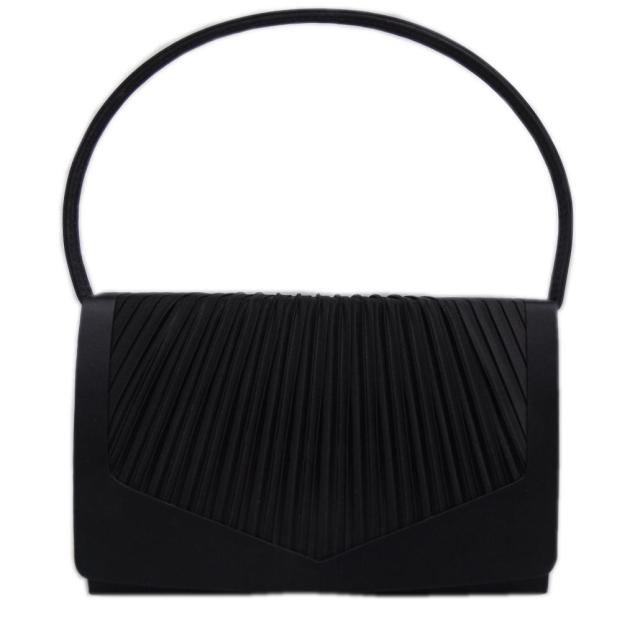 草履バッグセット 喪服用 総黒 フリー 24cm 和装 着物 和服 法事 黒色