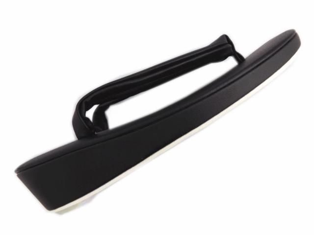 草履バッグセット 喪服用 総黒 フリー 24cm 和装 着物 和服 法事 黒色