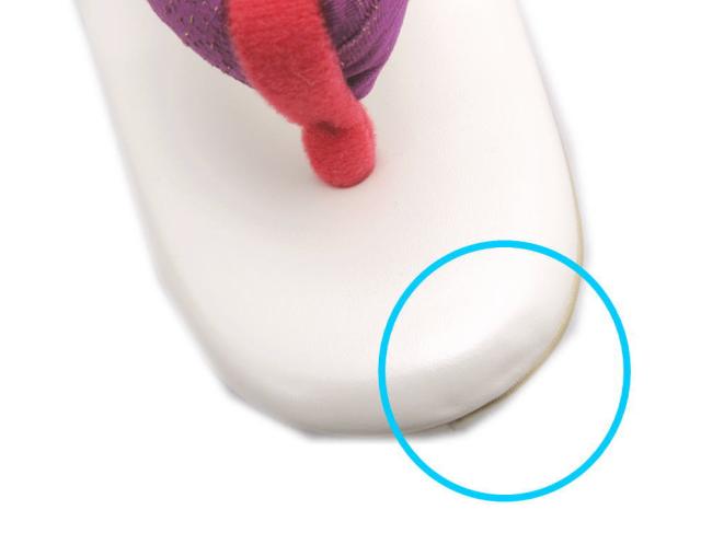 【訳有り 少難あり】 草履 ぞうり 厚底ヒール 白色金台 紫色地金糸入り桜藤刺繍鼻緒 ＬＬ 25ｃｍ 大きいサイズ 振袖 成人式 卒業式 袴 着物 3枚芯