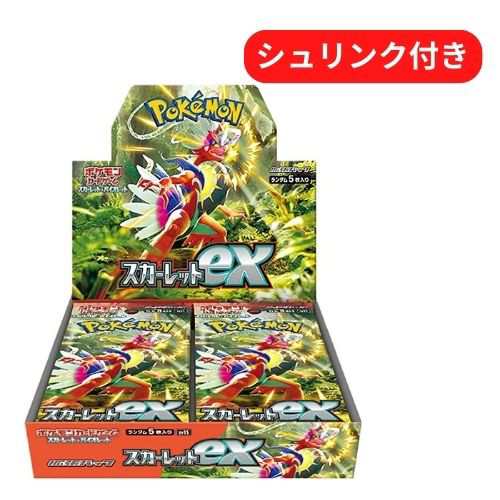 即日配送 新品未開封 スカーレットex BOX ポケモンカードゲーム ...