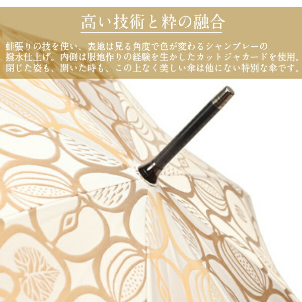 傘 レディース 雨傘 高級 ブランド 槙田商店 FRUKTLADA フルクラーダ