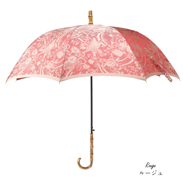 槙田商店 【kirie】更紗 レディース 槇田商店 雨傘 日傘 晴雨兼用 長傘