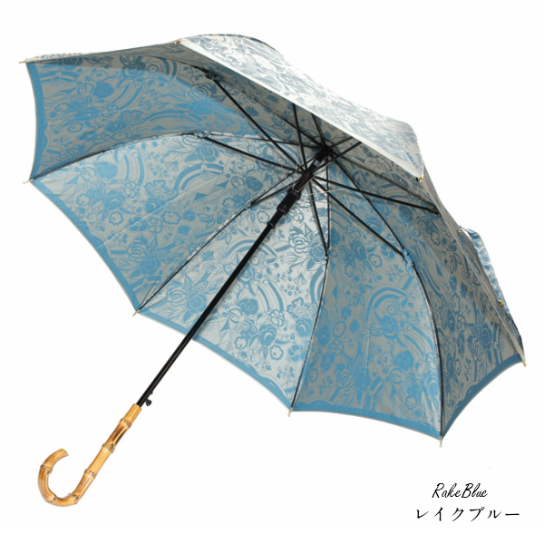 槙田商店 【kirie】更紗 レディース 槇田商店 雨傘 日傘 晴雨兼用 長傘