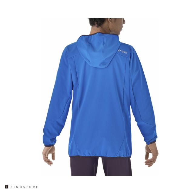 ヨネックス テニス バドミントン ウェア ユニウォームアップパーカー（YONEX uni warm up hoodie）50142 ユニセックス 489(OCNBL)オーシャンブルー/007(BK)ブラック/010(GR)グレー テニス バドミントン ウインドブレーカー ジップアップ トップス アウター_1