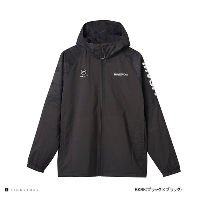 ムーブスポーツ ウインドブレーカー ヒートナビ タッチ 総柄フルジップフーディー（MOVESPORT HEATNAVI TOUGH HOODIE）ST4FWB31M メンズ トレーニングウェア スポーツウェア_2