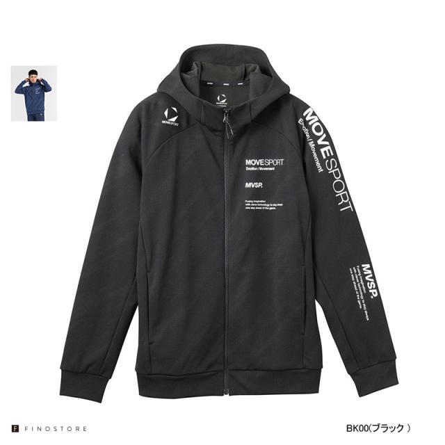 ムーブスポーツ サンスクリーン NIR 総柄グラフィック ジャージフーディー（MOVESPORT Sunscreen NIR HOODIE）ST5SJG10M メンズ トレーニングウェア スポーツウェア
