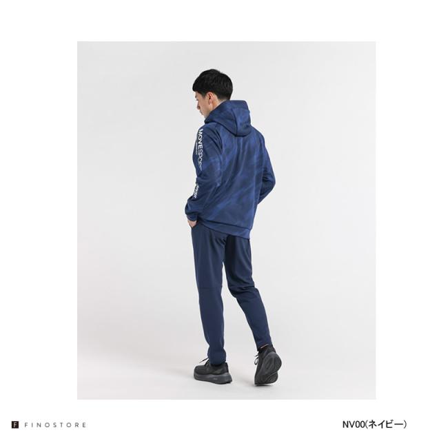 ムーブスポーツ サンスクリーン NIR 総柄グラフィック ジャージフーディー（MOVESPORT Sunscreen NIR HOODIE）ST5SJG10M メンズ トレーニングウェア スポーツウェア_3