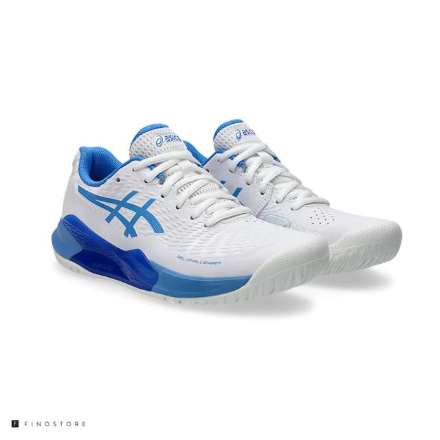 アシックス テニスシューズ オールコート用 ゲルチャレンジャー 14（ASICS GEL-CHALLENGER 14）1042A231 103 レディース WHITE/BLUE COAST_1