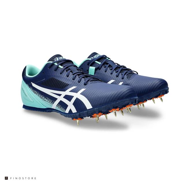 アシックス 100m〜1500m ハードル 跳躍種目 陸上スパイク ヒートスプリント 13（ASICS HEATSPRINT 13）1093A199 400 ユニセックス BLUE EXPANSE/WHITE_1