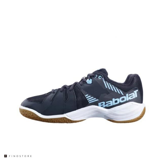バボラ バドミントン シューズ シャドウ スピリット メン（Babolat SHADOW SPIRIT MEN）30F23641 2038 メンズ BLACK/LIGHT BLUE