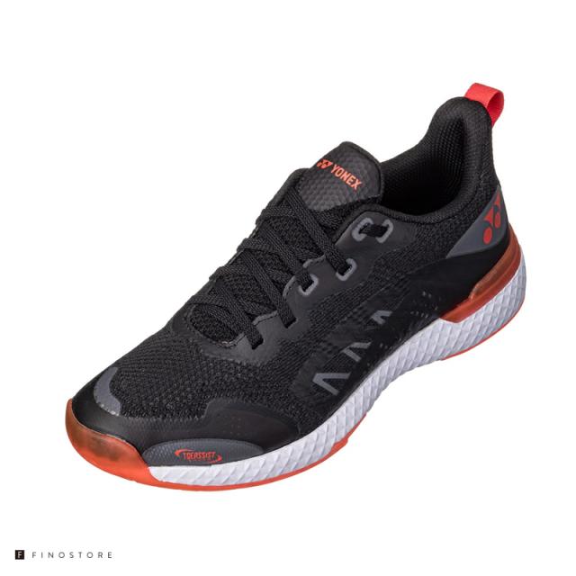 ヨネックス テニスシューズ インドア パワークッション 507（YONEX POWER CUSHION 507）SHT507 187 ユニセックス BLACK/RED
