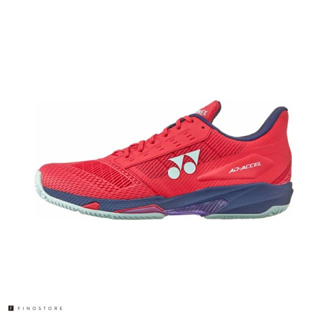ヨネックス テニスシューズ オールコート用 パワークッション アドアクセル メン AC（YONEX POWER CUSHION AD-ACCEL MEN AC）SHTAAMA 496 メンズ SUNSET RED