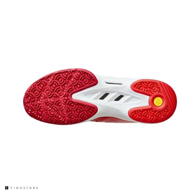 ヨネックス テニスシューズ オムニ・クレーコート用 パワークッションエアラスダッシュ 4 GC（YONEX POWER CUSHION AERUS DASH 4 GC）SHTAD4GC 114 ユニセックス WHITE/RED_3