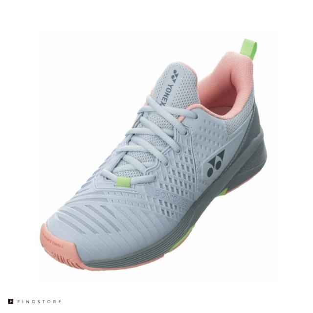 ヨネックス テニスシューズ オールコート用  パワークッション ソニケージ3 ウィメン（YONEX  POWER CUSHION SONICAGE 3 WOMEN AC）SHTS3LAC 273 レディース GRAYISH BLUE/PINK