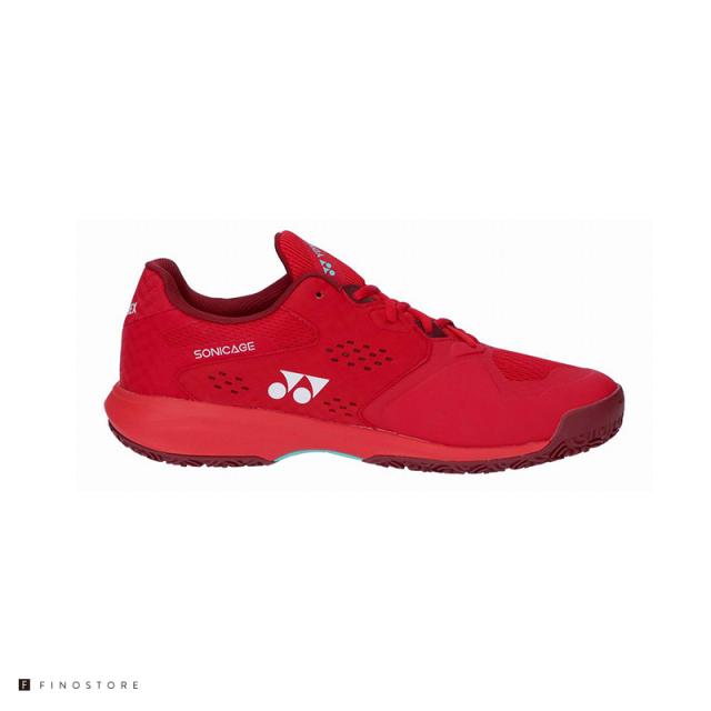ヨネックス テニスシューズ オムニ・クレーコート用 パワークッション ソニケージ メン GC（YONEX POWER CUSHION SONICAGE MEN GC）SHTSCMG 001 メンズ RED