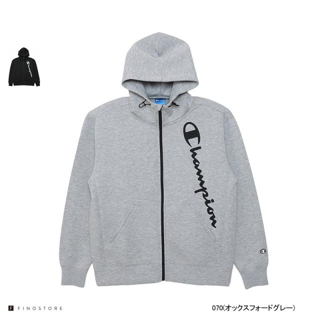 チャンピオン  テックウィーブ 3LS ジップフーデッドスウェットシャツ（Champion TECH WEAVE HOODIE）C3-AS102 メンズ パーカー フーディー カジュアル ファッション