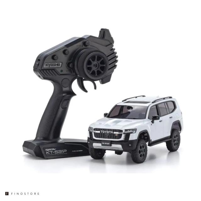 京商 ミニッツ ラジコン 4×4 レディセット トヨタ ランドクルーザー 300 GR SPORT（KYOSHO MINI-Z 4x4 readyset Toyota LAND CRUISER 300 GR SPORT）32538PWの通販は