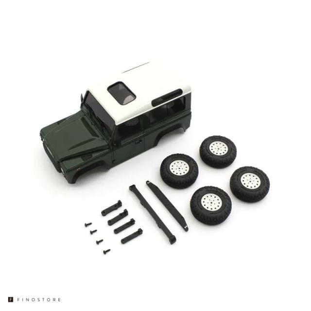京商 ラジコン ボディセット BS MX-01 ランドローバー ディフェンダー 90 C グリーン （KYOSHO Fazer Mk2 FZ02-RCV Rally）MXBT09GR  おもちゃ ホビー 玩具 プレゼントの通販は