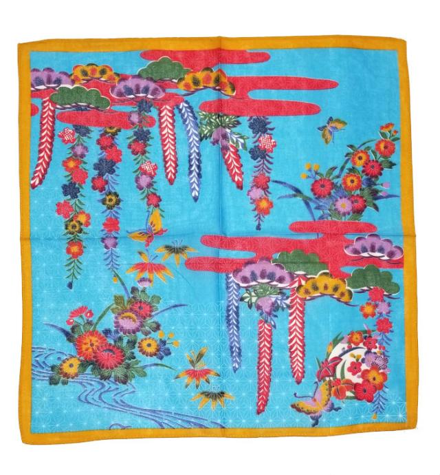 沖縄 お土産 雑貨 紅型 プリント ハンカチ 藤柄青 かわいい おしゃれ 限定 沖縄土産 沖縄お土産 沖縄雑貨 雑貨の通販はau Pay マーケット 沖縄とアジアの雑貨店 台風