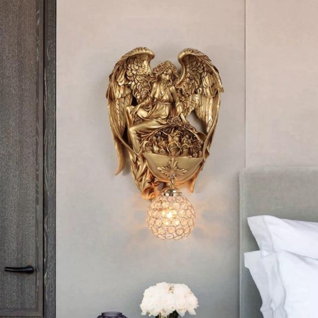 A034476天使 高級壁掛け照明ブラケットライト壁掛け灯 玄関照明 間接照明 インテリア照明