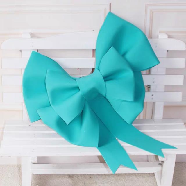 A034795ビッグリボン 大型リボン立体型リボン納車式クリスマス飾り　壁飾り　結婚式装飾