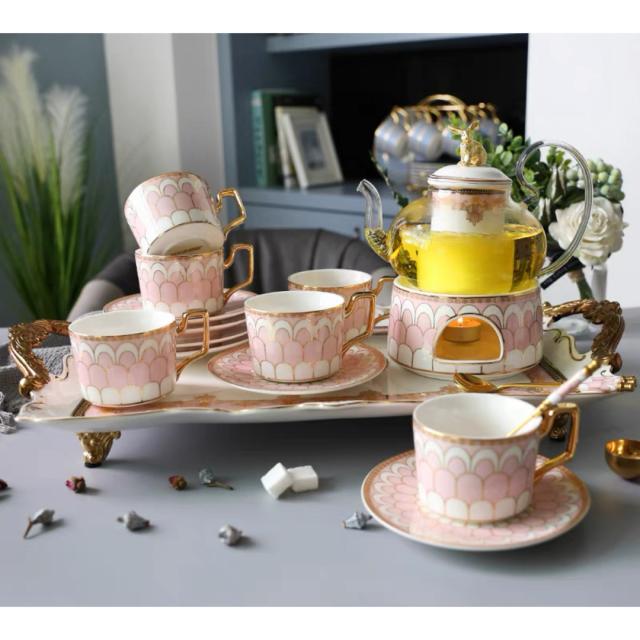 ティー・コーヒーカップセット セール中 カップ＆ソーサー6客セット