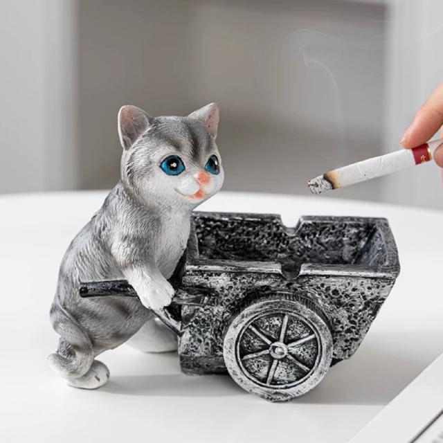 A035089猫 置物 小物入れドッグ ネコ 収納ボックス 卓上収納 雑貨収納