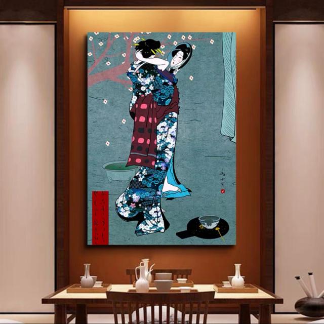 A036434和風 掛絵アートパネル アートフレーム 絵画 絵 壁画 壁掛け パネルインテリア