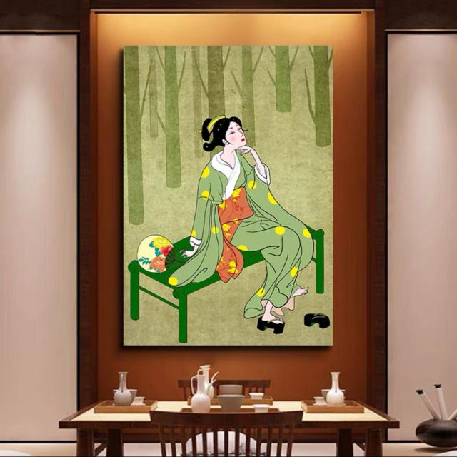 A036436和風 掛絵アートパネル アートフレーム 絵画 絵 壁画 壁掛け パネルインテリア
