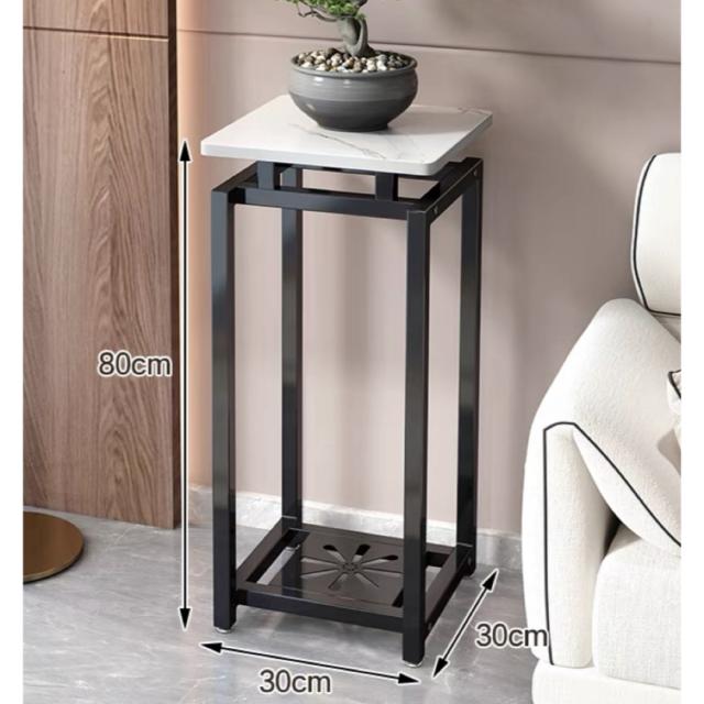 極上品 注目 高級大理石 サイドテーブル 電話台 コンソールテーブル