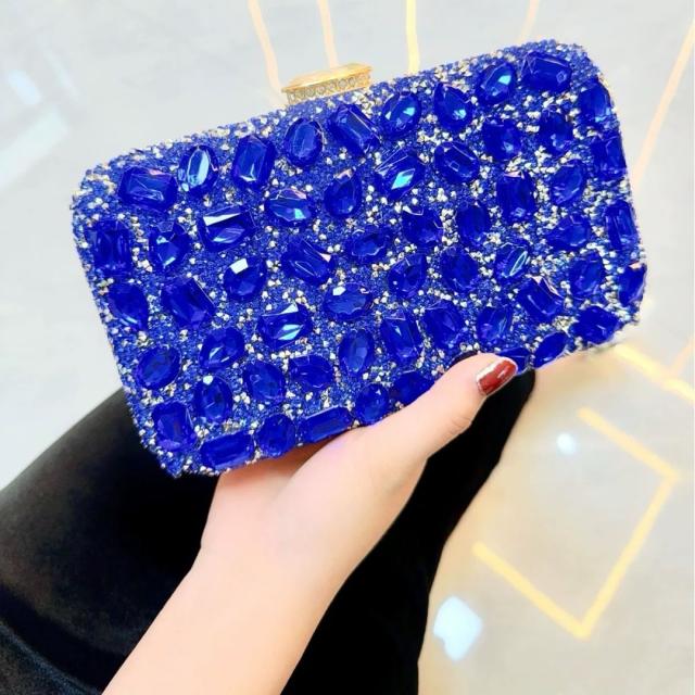 A036632豪華パーティーバッグ キラキラ ストーンBAGラインストーンクラッチバッグ