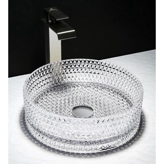 A036702洗面ボウルセット 洗面ボール 手水鉢 手洗器 手洗い鉢 洗面器 蛇口 排水金具付