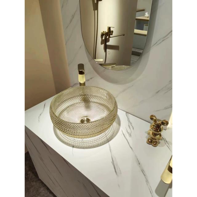 洗面ボウルセット 洗面ボール 陶器 手水鉢 ．手洗器 手洗い鉢 洗面器