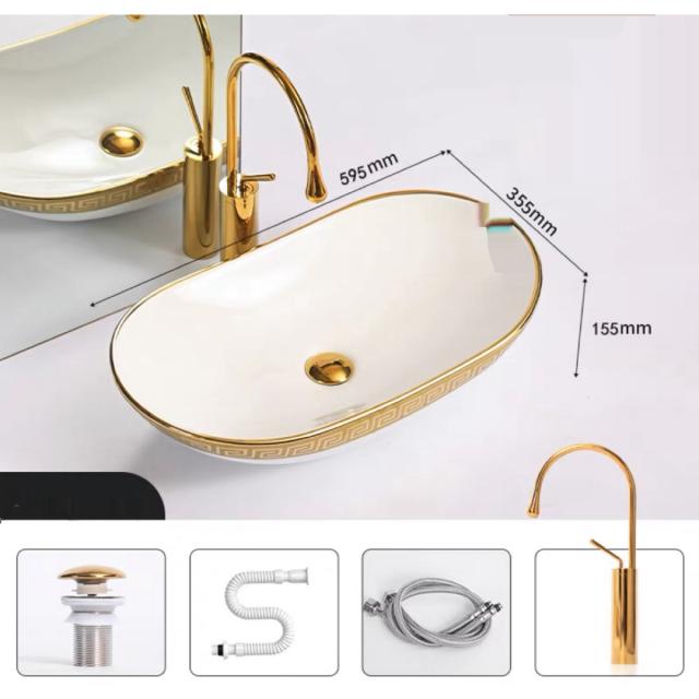 A036738洗面ボウルセット 洗面ボール 手水鉢 手洗器 手洗い鉢 洗面器