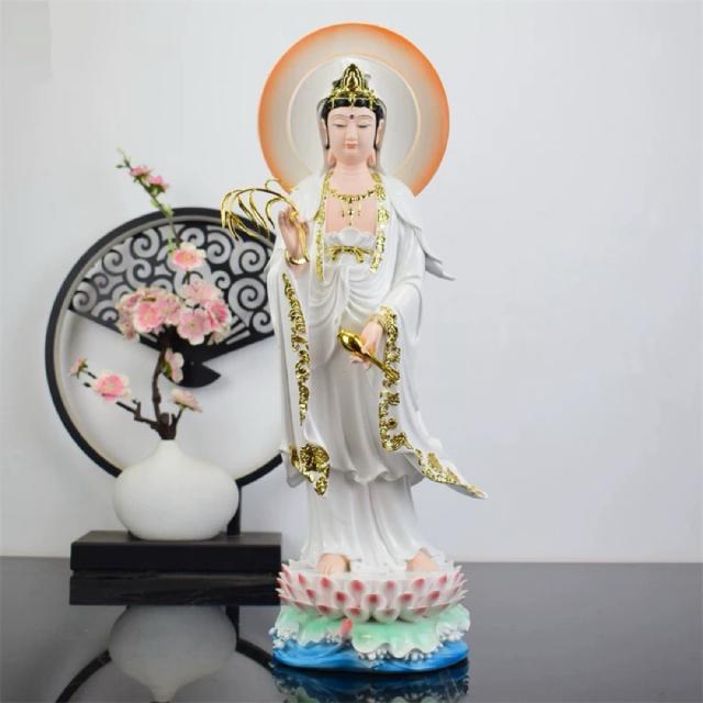 A036745仏像 観音菩薩 飾り物 置物 仏像収集 仏教美術 鑑賞置物 神様像仏像 風水