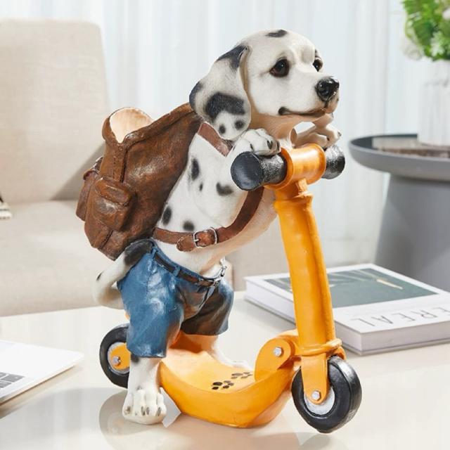 A036746新品 収納 置物 植木鉢 盆栽工芸品 犬の雑貨 室内飾り