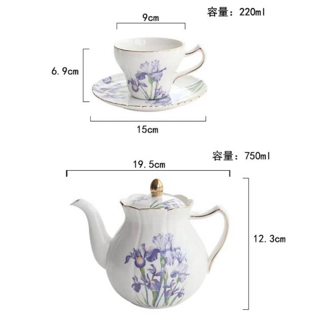A036775ティー・コーヒーカップセット カップ&ソーサー2客 A036775ティー・コーヒーカップセット カップ&ソーサー2客