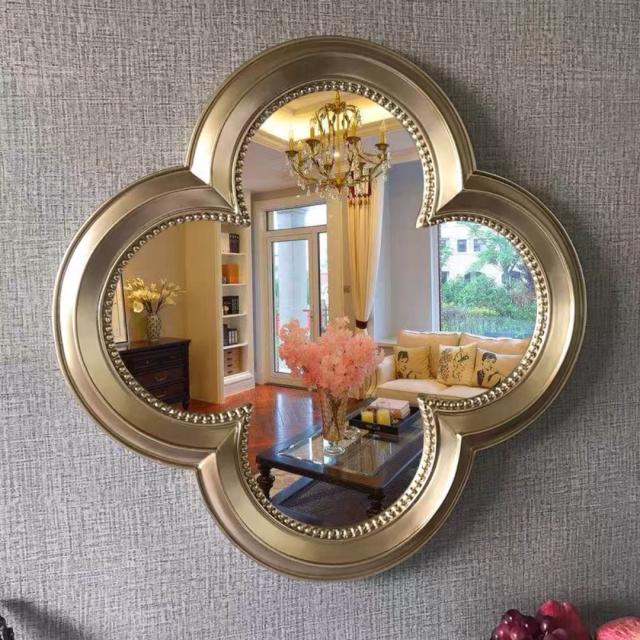A036821高級感 豪華鏡 アンティーク調 壁掛け鏡 壁掛け ．壁掛けミラー
