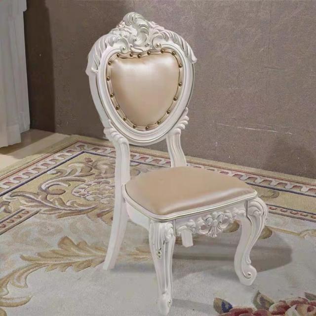 A034103ダイニングチェア姫系アンティーク調家具 椅子 猫足イス