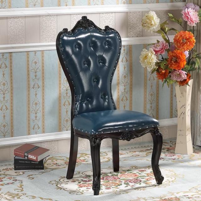 A034148ダイニングチェア姫系アンティーク調家具 椅子 猫足イス