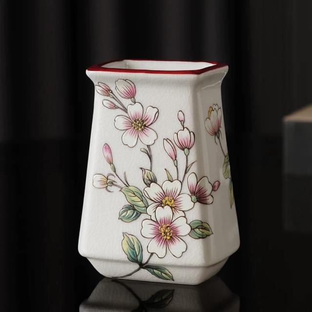 A034194花柄 高級感のある ティッシュケース ．ティッシュボックス