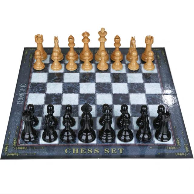 新品チェスセット チェス盤 駒 ボードゲーム アンティーク