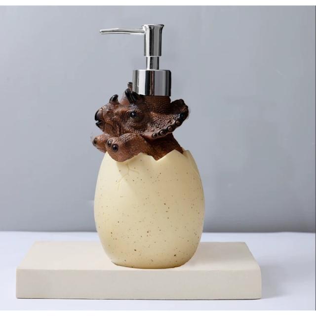 シャンプーボトル ディスペンサー詰め替えボトル ボディーソープ 容器 恐竜