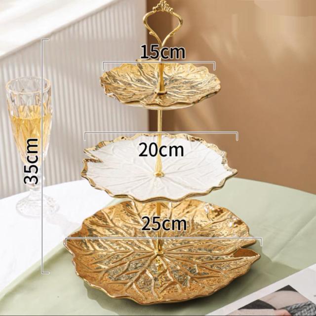 ケーキ スタンド プレート 3段セット アフタヌーンティー フルーツ トレー 皿 17,738円