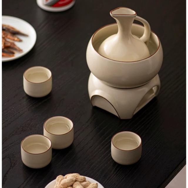酒器 徳利 熱燗 焼酎 日本酒 清酒 食器 陶器 酒燗器 保温器 温燗 おちょこ