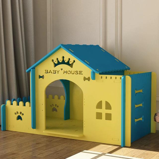 犬小屋 別荘 ペット ハウス ワンゲージ ウッドハウス ドッグハウス ペット部屋_7