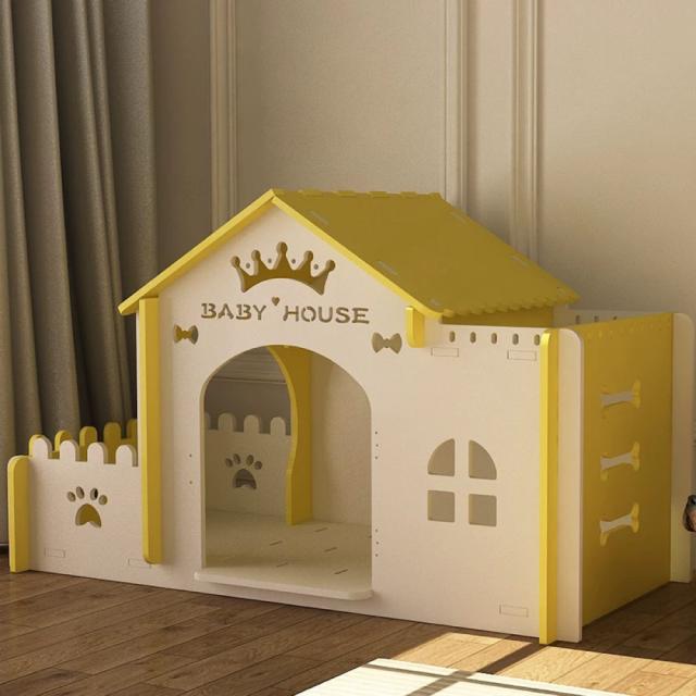 犬小屋 別荘 ペット ハウス ワンゲージ ウッドハウス ドッグハウス ペット部屋_9