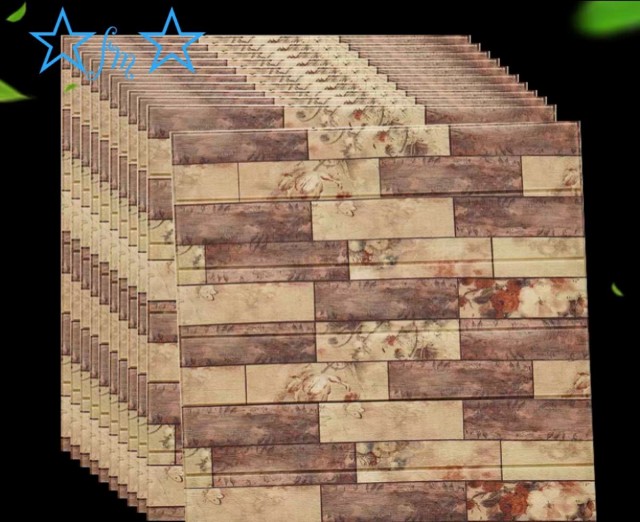 50枚 70x70cm 背景壁 3d立体レンガ模様壁紙 防水 汚い防止 カビ防止の通販はau Pay マーケット リタホーム