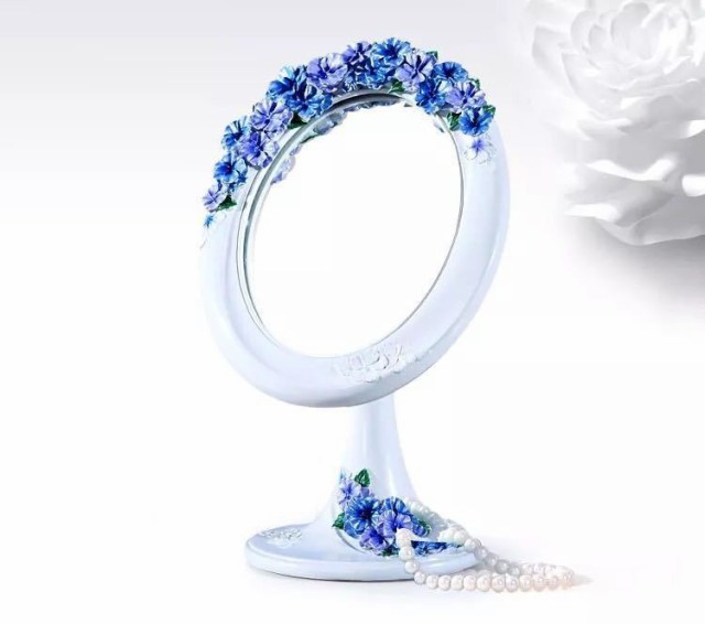 限定価格セール！ 卓上ミラー 鏡 スタンドミラー 姫系雑貨 豪華化粧鏡 メイクミラー 化粧鏡