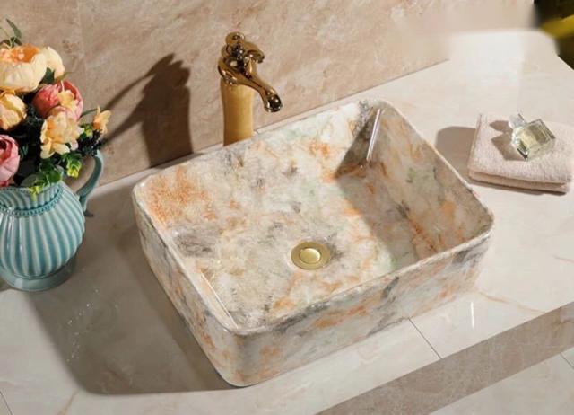 高級洗面台 洗面ボウルセット 洗面ボール 陶器 手水鉢 手洗器 手洗い鉢 洗面器 蛇口 排水金具付きの通販はau Pay マーケット リタホーム